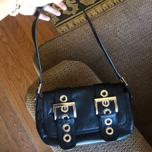 Versus by Versace small black leather purse